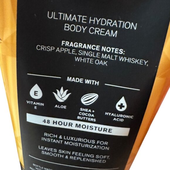 Bath & Body Works Whiskey Reserve Spray & Body Cream Set NEW - Picture 2 of 2